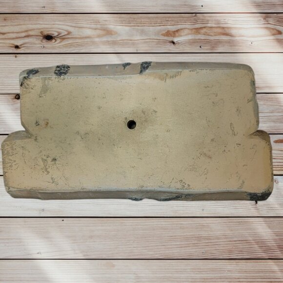 Resin Rustic Woodland Faux Log - 12-Tea Light Candle Holder Indoor Home Decor - Picture 6 of 7